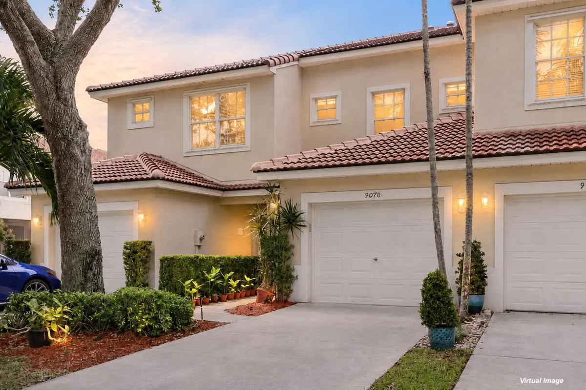 early evening at 9070 TREMEZZO Lane, Boynton Beach
