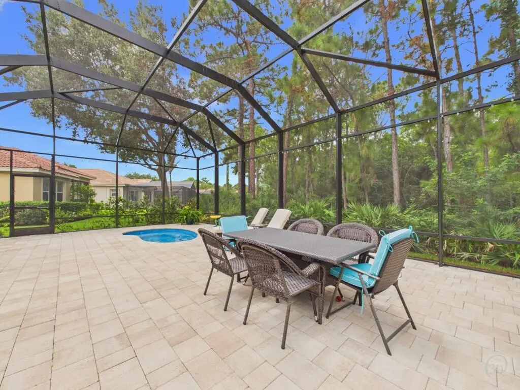 Patio at 7059 MAIDSTONE Drive, Port St. Lucie