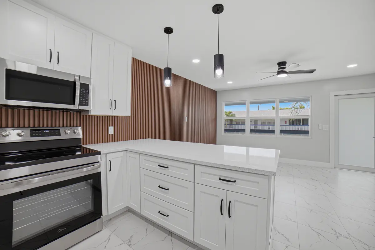 Kitchen/Living Room at 350 Farnham Q 350, Deerfield Beach