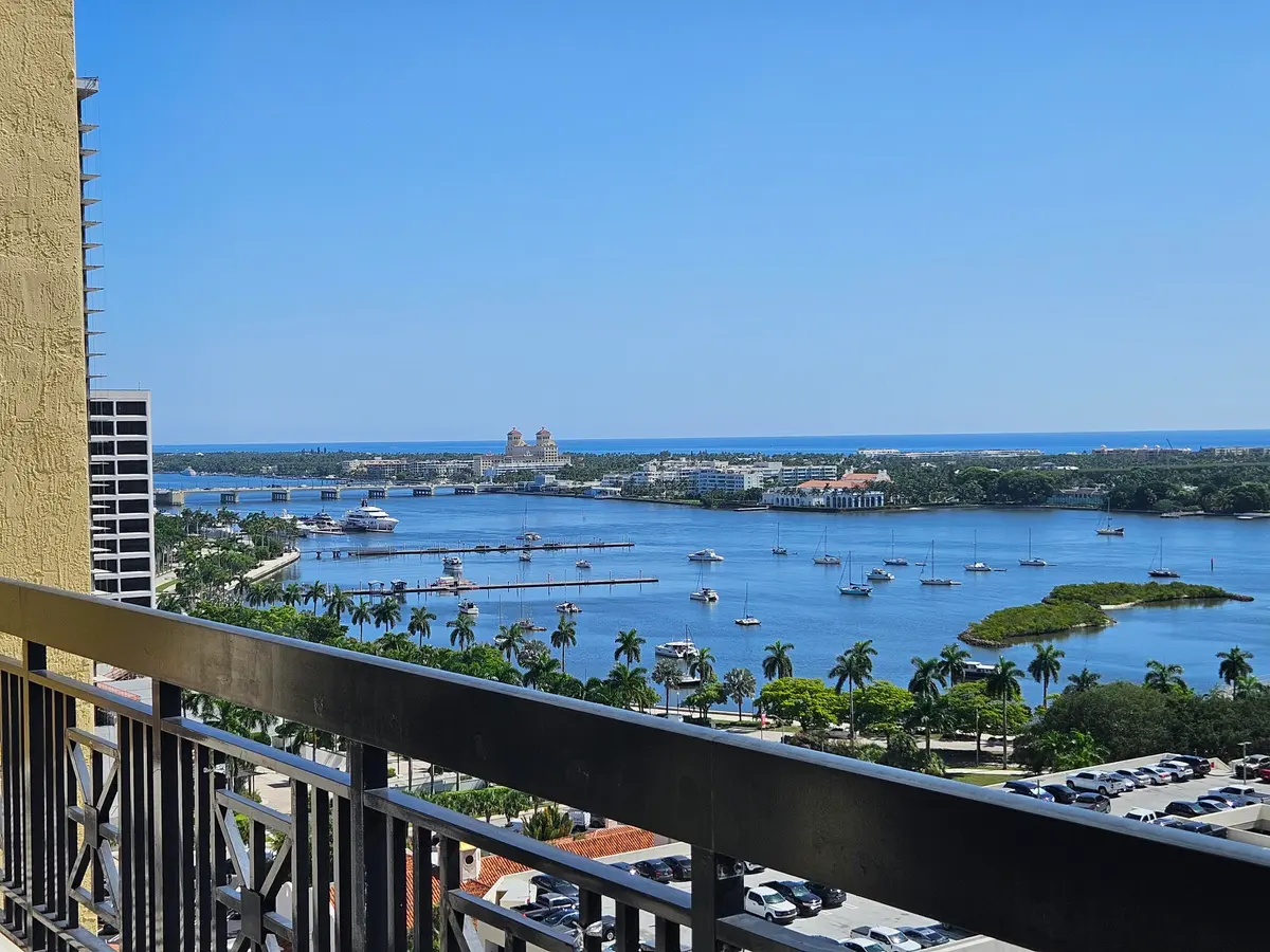 Water views from every room! at 801 S OLIVE Avenue 1508, West Palm Beach
