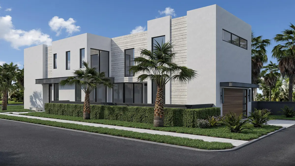 735 SE 4th Rendering Side at 735 SE 4th Avenue, Delray Beach
