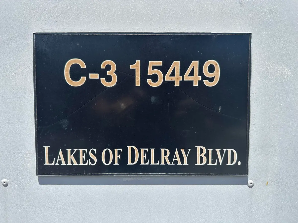 Building Address at 15449 Lakes Of Delray Boulevard 101, Delray Beach