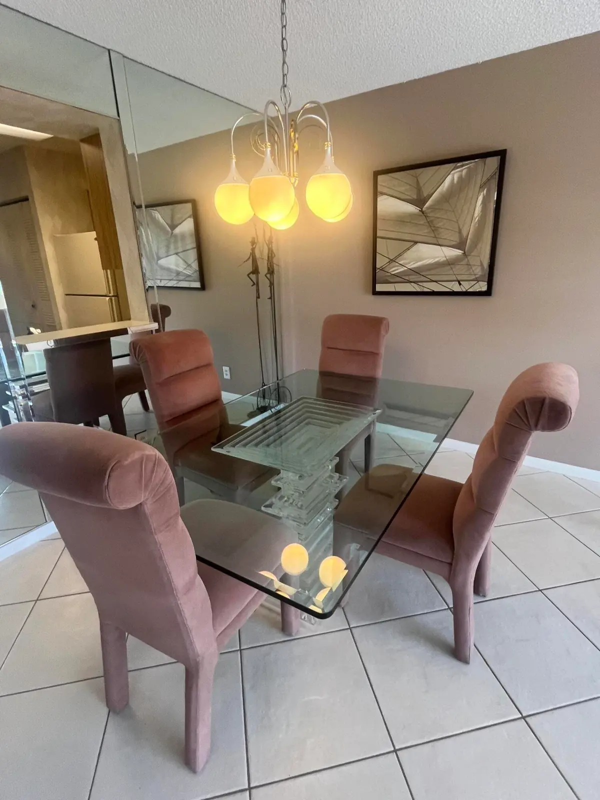 dining area at 7006 Huntington Lane #302, Delray Beach