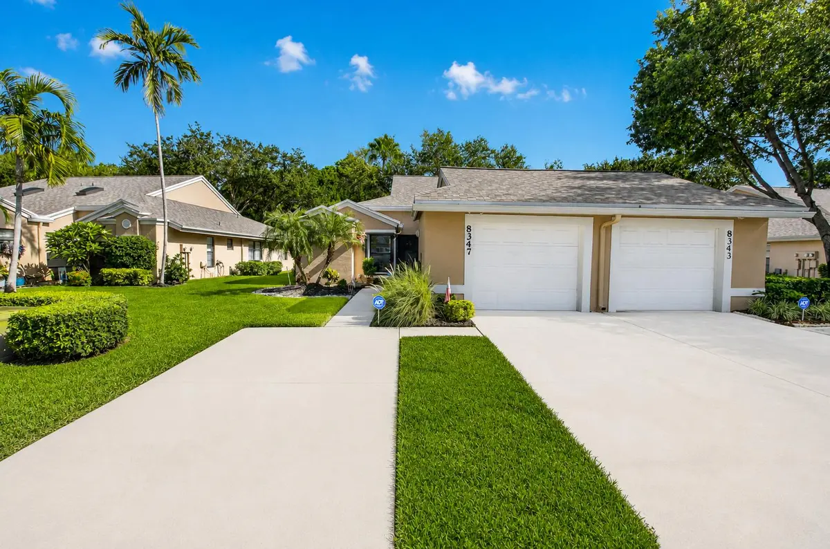 Front View at 8347 Springlake Drive, Boca Raton
