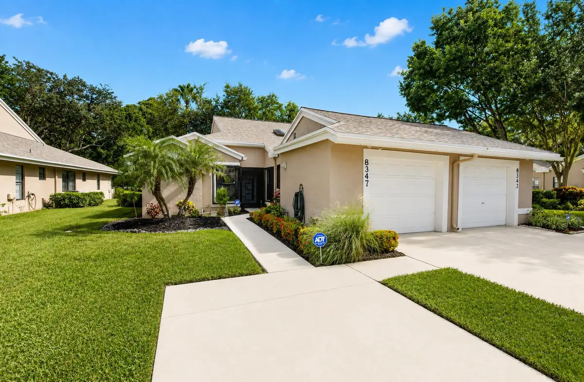 Front View at 8347 Springlake Drive, Boca Raton