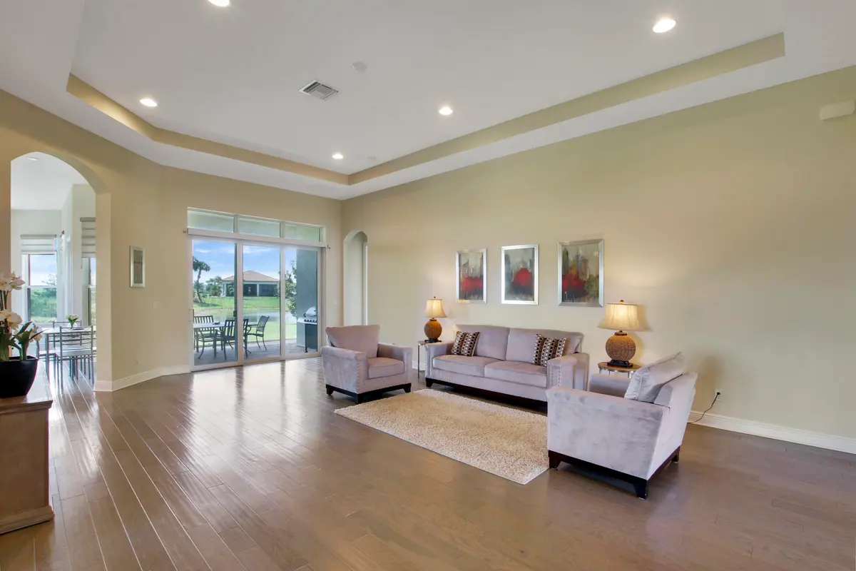 Living Room at 17001 SW Sapri Way, Port St. Lucie