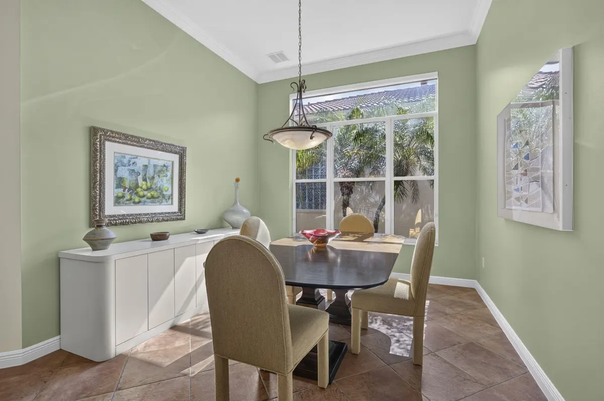 Formal Dining at 9902 Via Elegante, Wellington