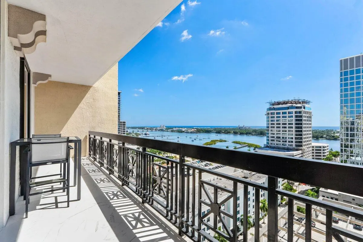 Water views! at 801 S OLIVE Avenue 1508, West Palm Beach