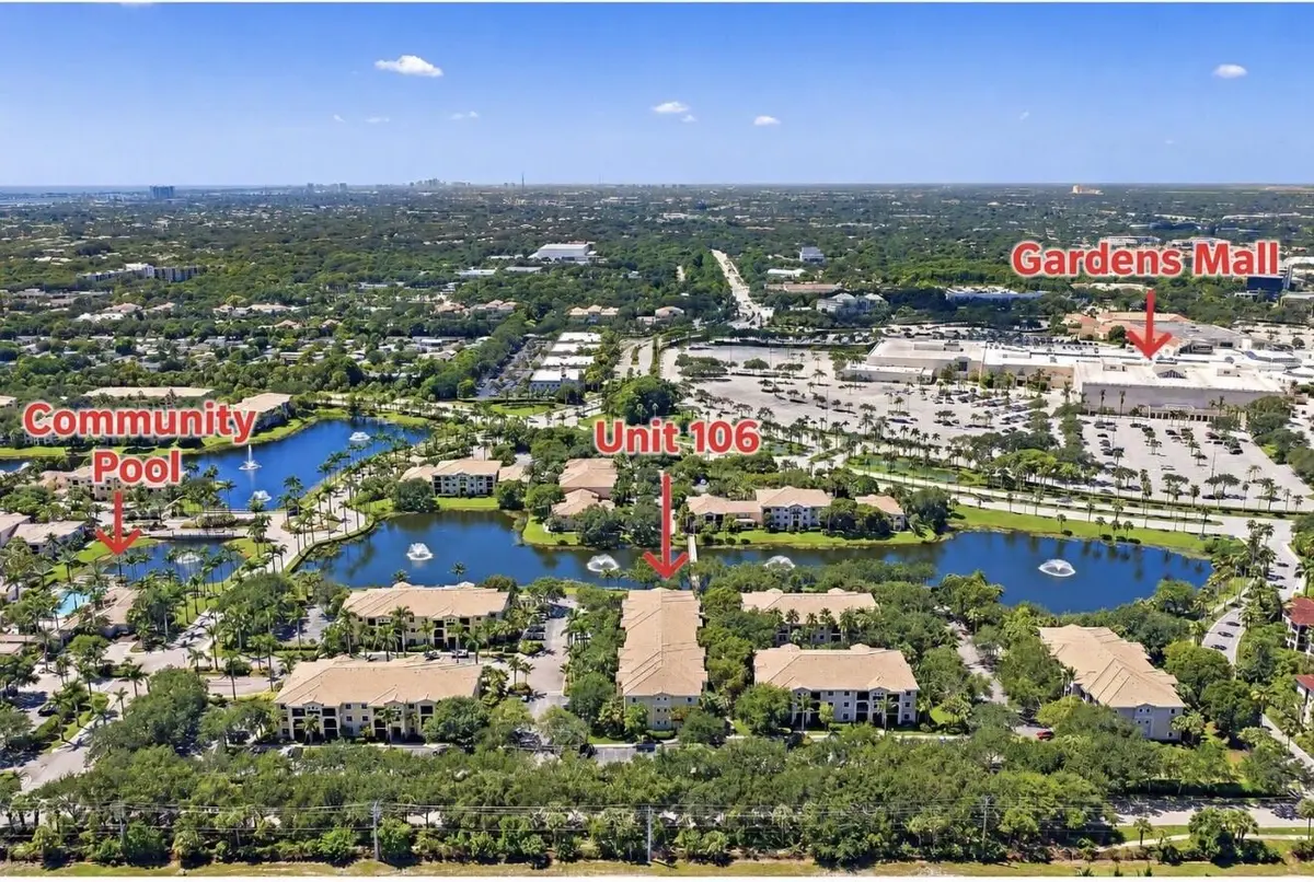 Aerial2 at 3020 ALCAZAR Place 106, Palm Beach Gardens