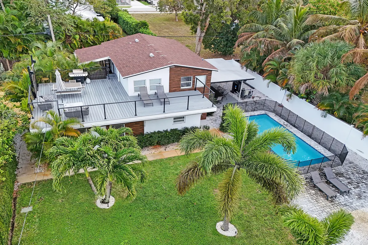 Aerial View at 311 SE 3rd Avenue Upstairs, Delray Beach