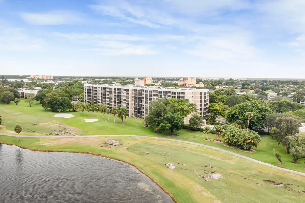 Aerial View at 16300 Golf Club Road 114, Weston