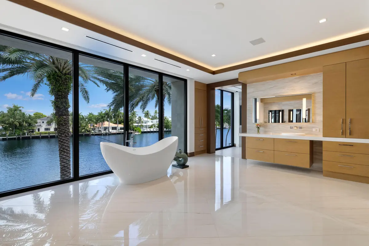 Primary Bath at 200 Fiesta Way, Fort Lauderdale
