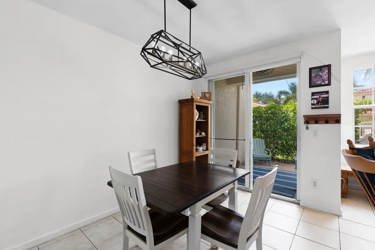 Dining Room at 1020 E LONGPORT Circle 6B, Delray Beach
