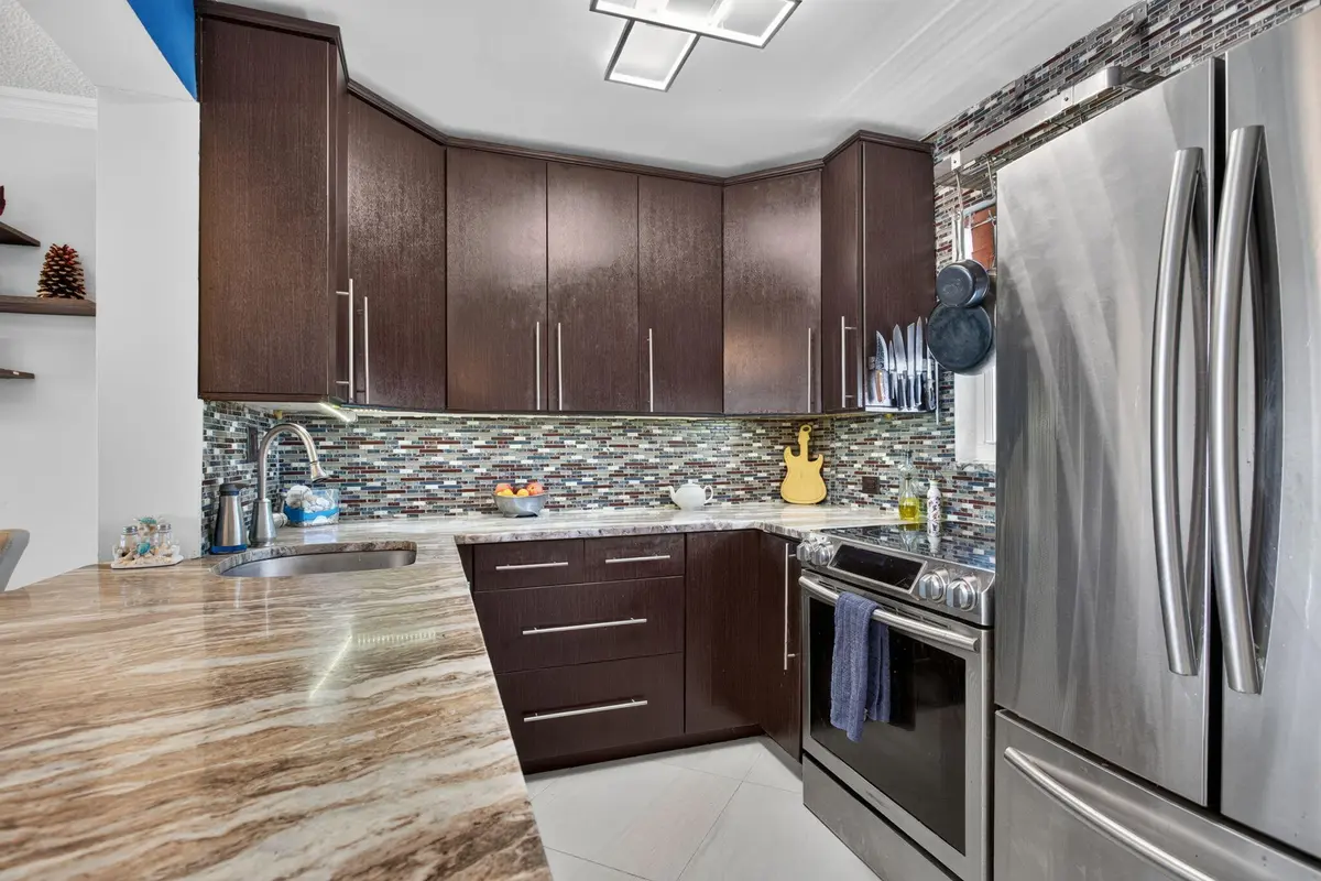 Kitchen at 801 S Federal Highway 1103, Pompano Beach