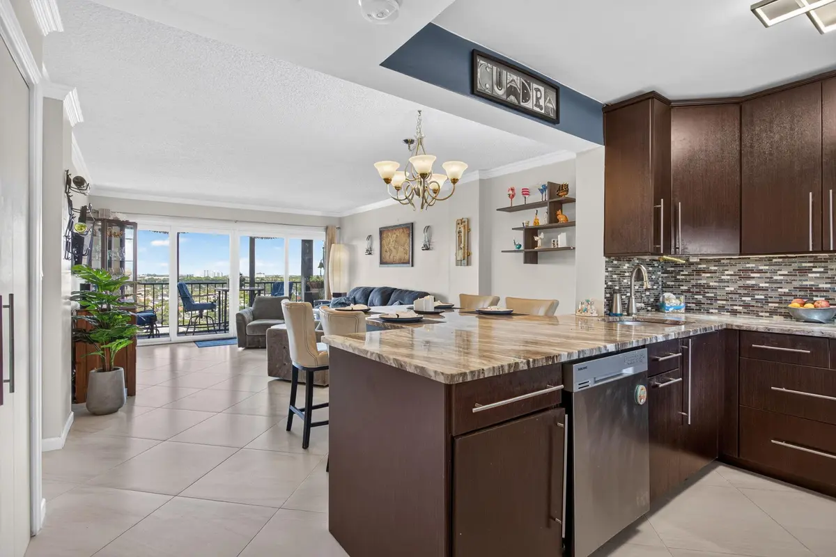 Kitchen at 801 S Federal Highway 1103, Pompano Beach