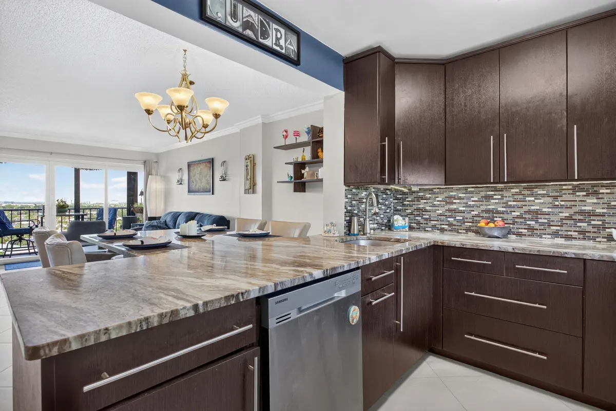 Kitchen at 801 S Federal Highway 1103, Pompano Beach