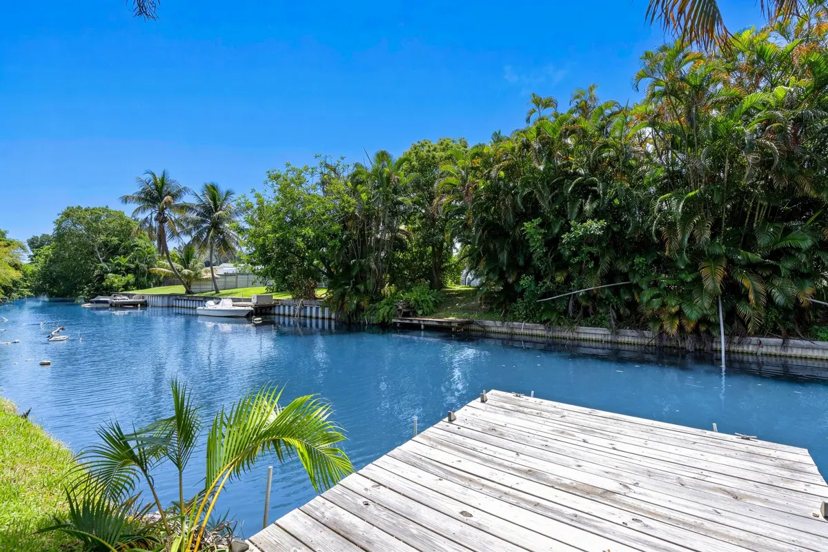 Dock at 1054 OLD BOYNTON Road, Boynton Beach