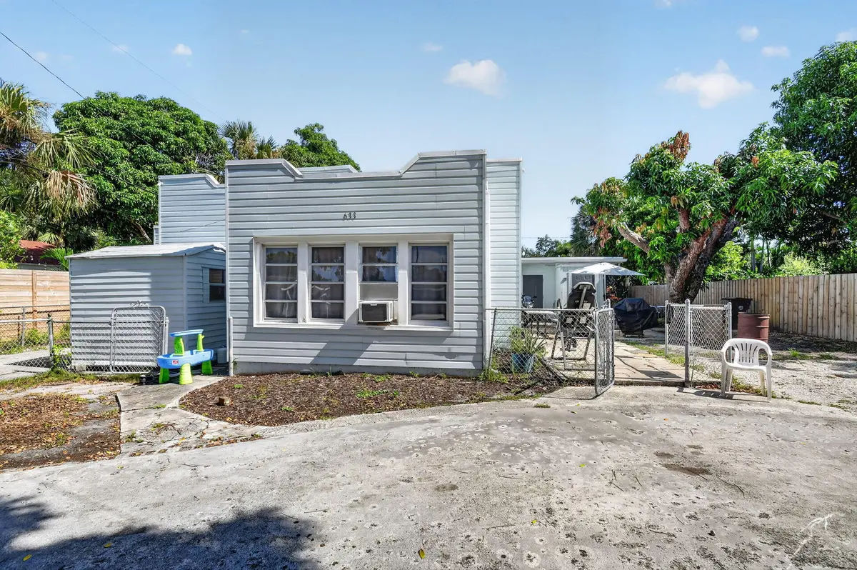 Exterior Front at 633 Franklin Road, West Palm Beach