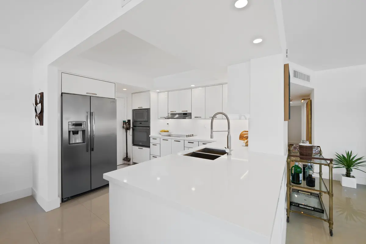 Kitchen at 3750 Galt Ocean Drive 706, Fort Lauderdale