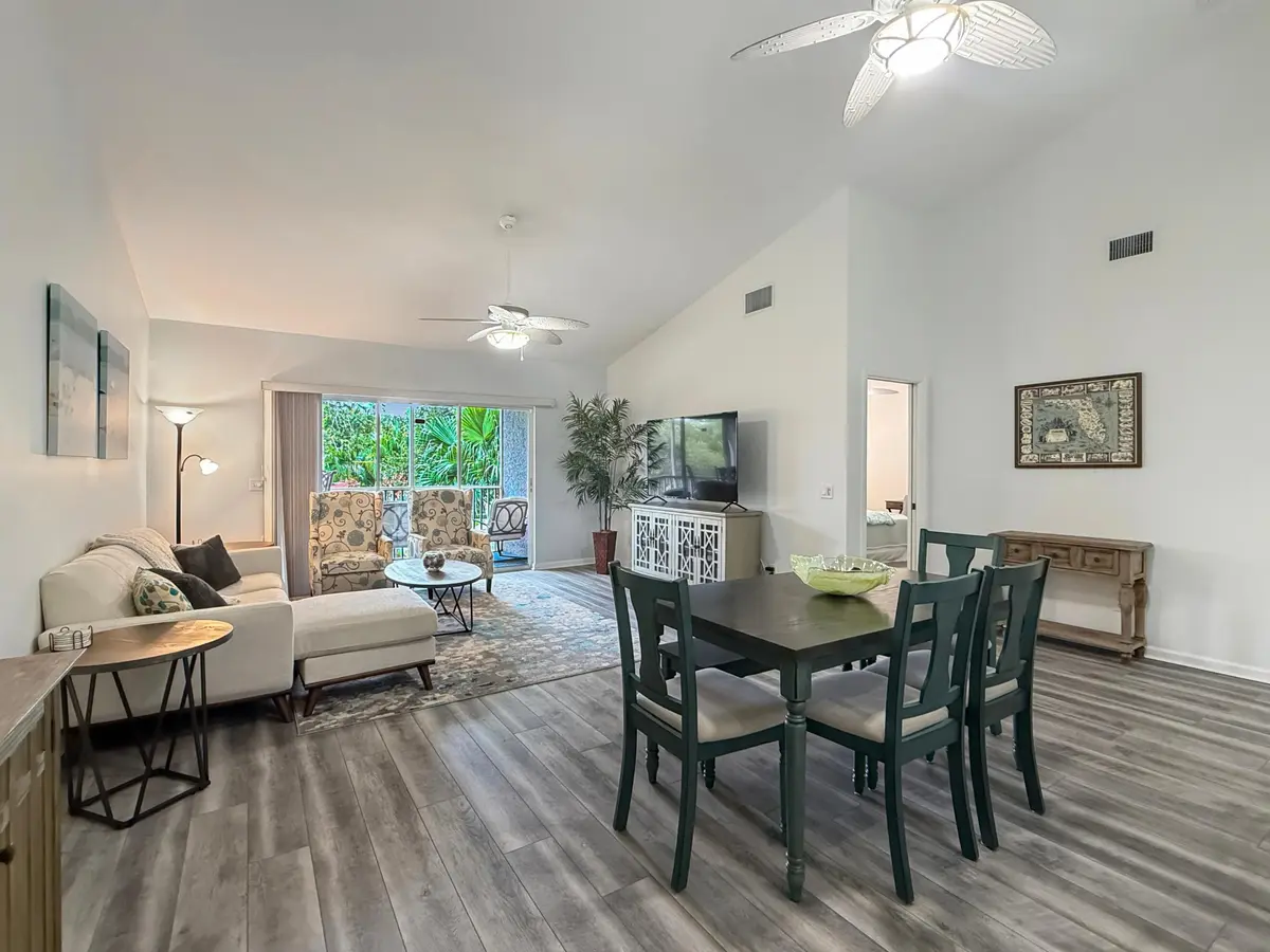 Living/Dining Room at 295 Grand Royale Circle 202, Vero Beach