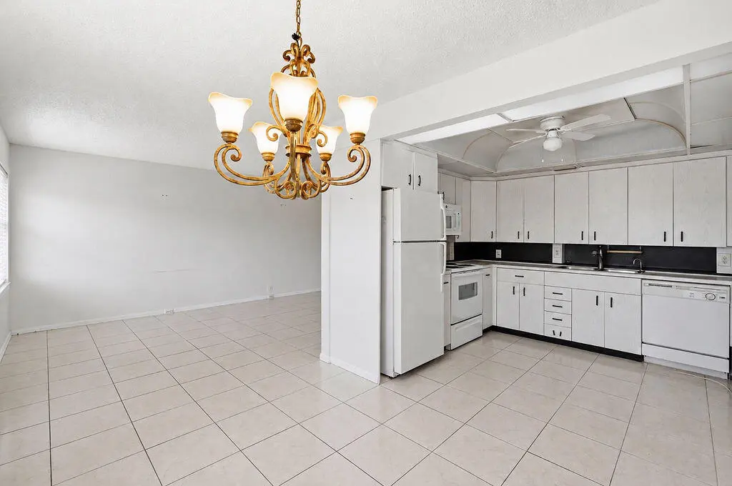 Kitchen at 3026 Rexford B, Boca Raton