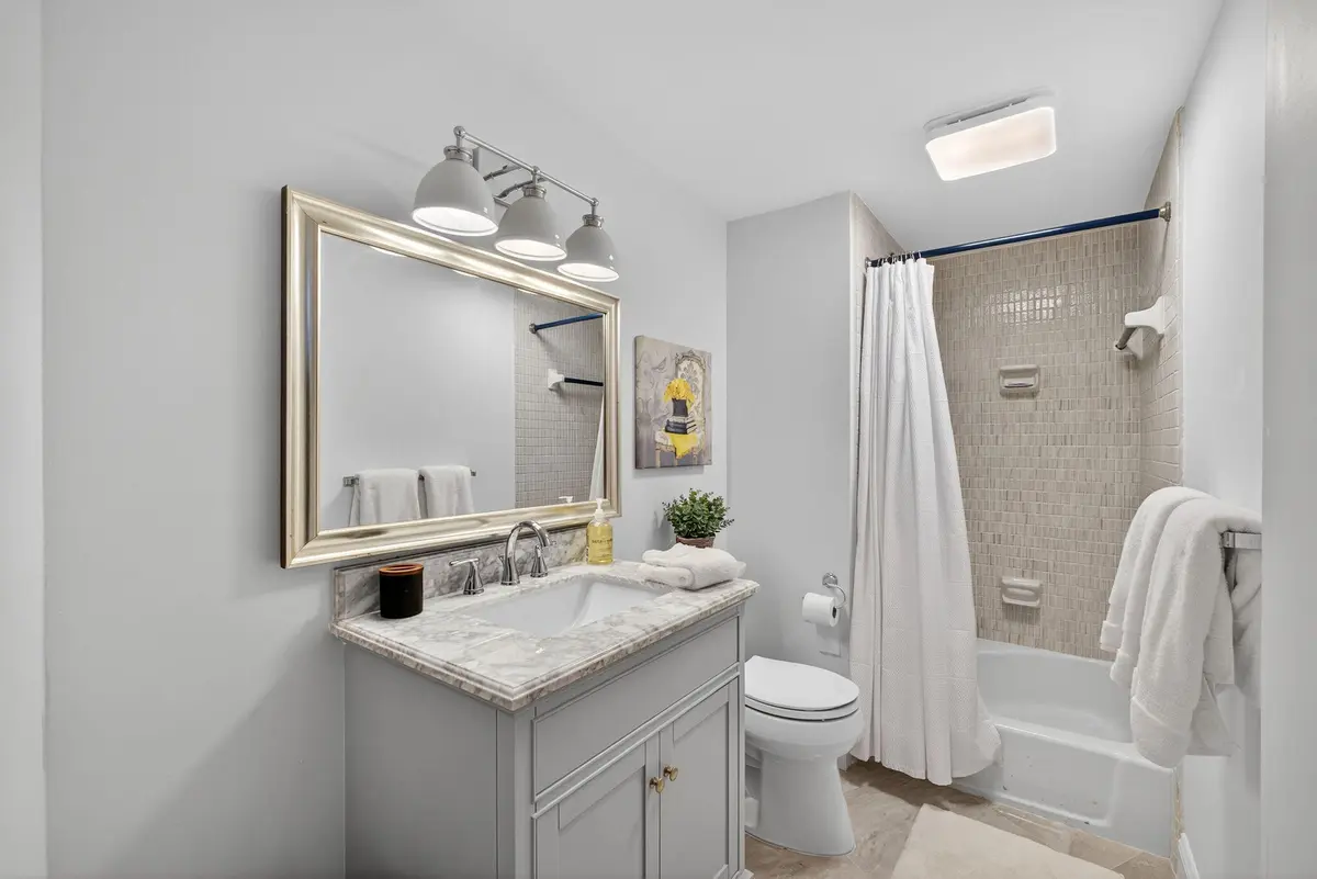 Bathroom at 2600 N Flagler Drive 813, West Palm Beach