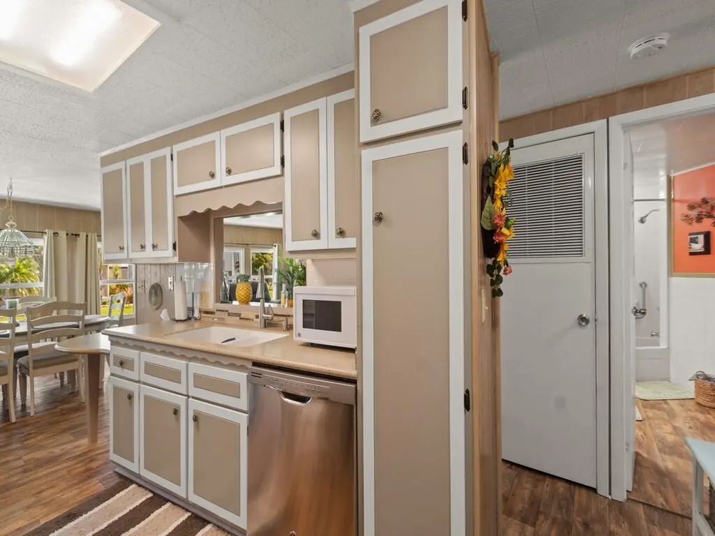 Kitchen at 58 Village Lane, Jensen Beach