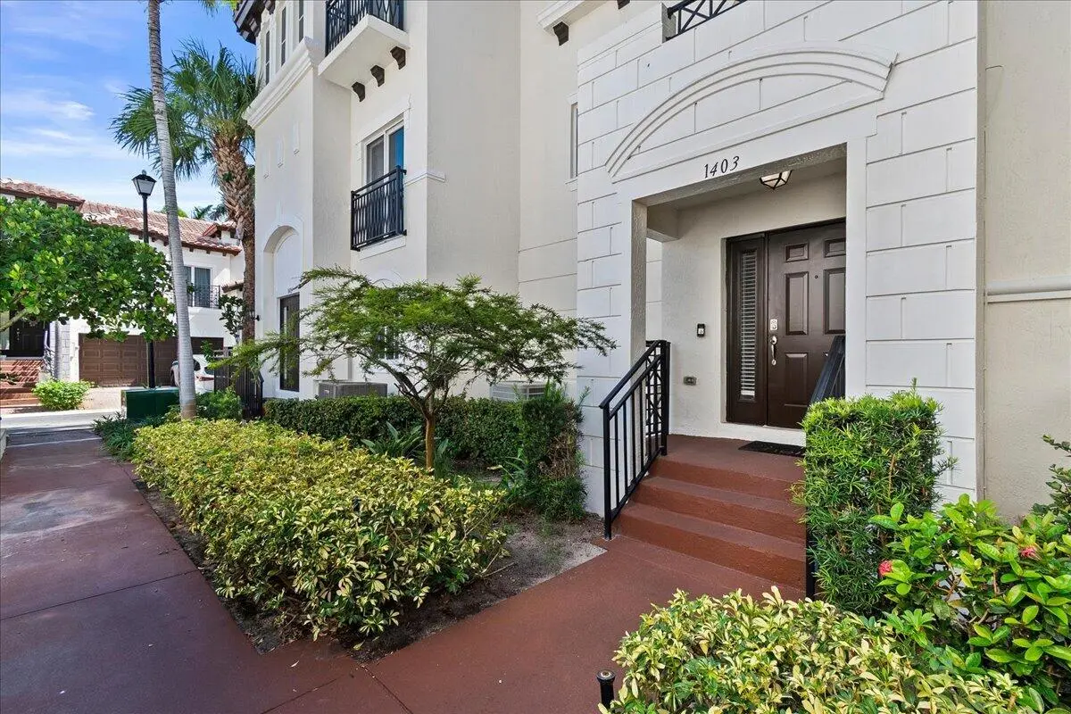 Front Entrance at 1403 Coastal Bay Boulevard, Boynton Beach
