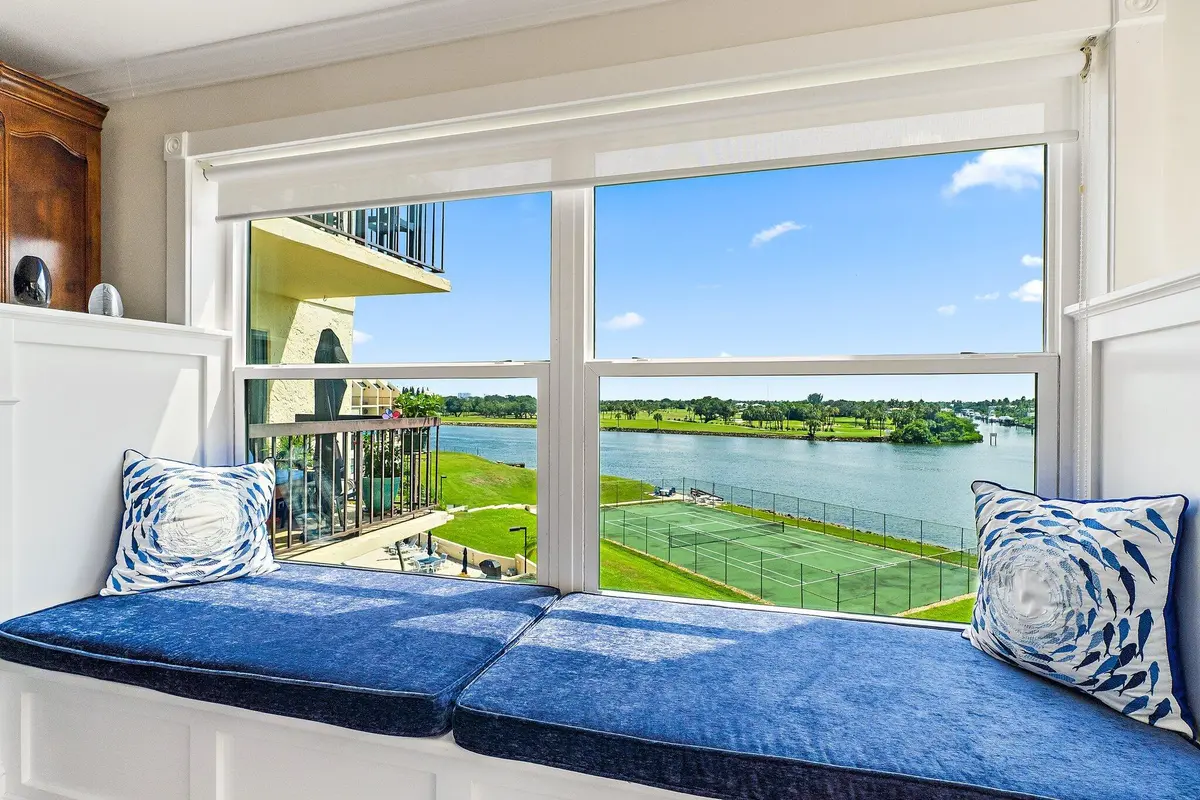 View to ICW from Great Room at 374 Golfview Road 405, North Palm Beach