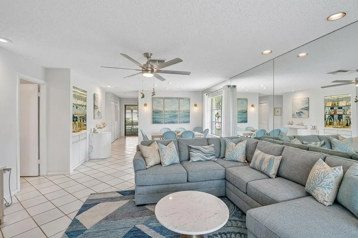 VIRTUAL Living Room at 7 Southport Lane B, Boynton Beach