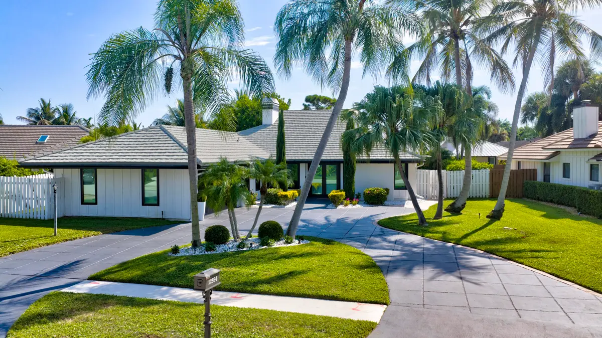 Exterior Front at 12894 N Normandy Way, Palm Beach Gardens