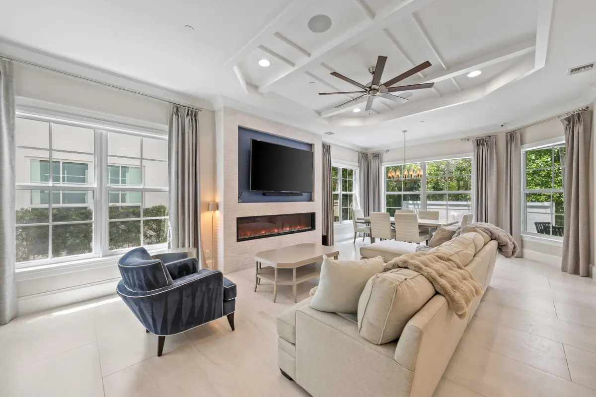 Living Room at 957 Sweetwater Lane, Boca Raton