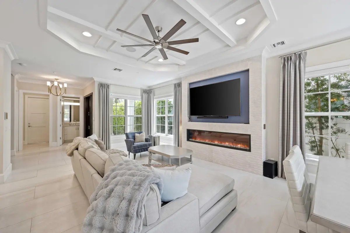 Living Room at 957 Sweetwater Lane, Boca Raton