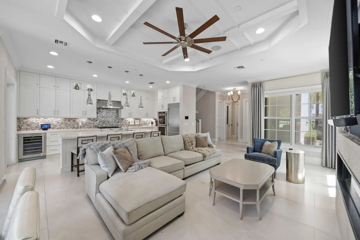 Family Room/Kitchen at 957 Sweetwater Lane, Boca Raton