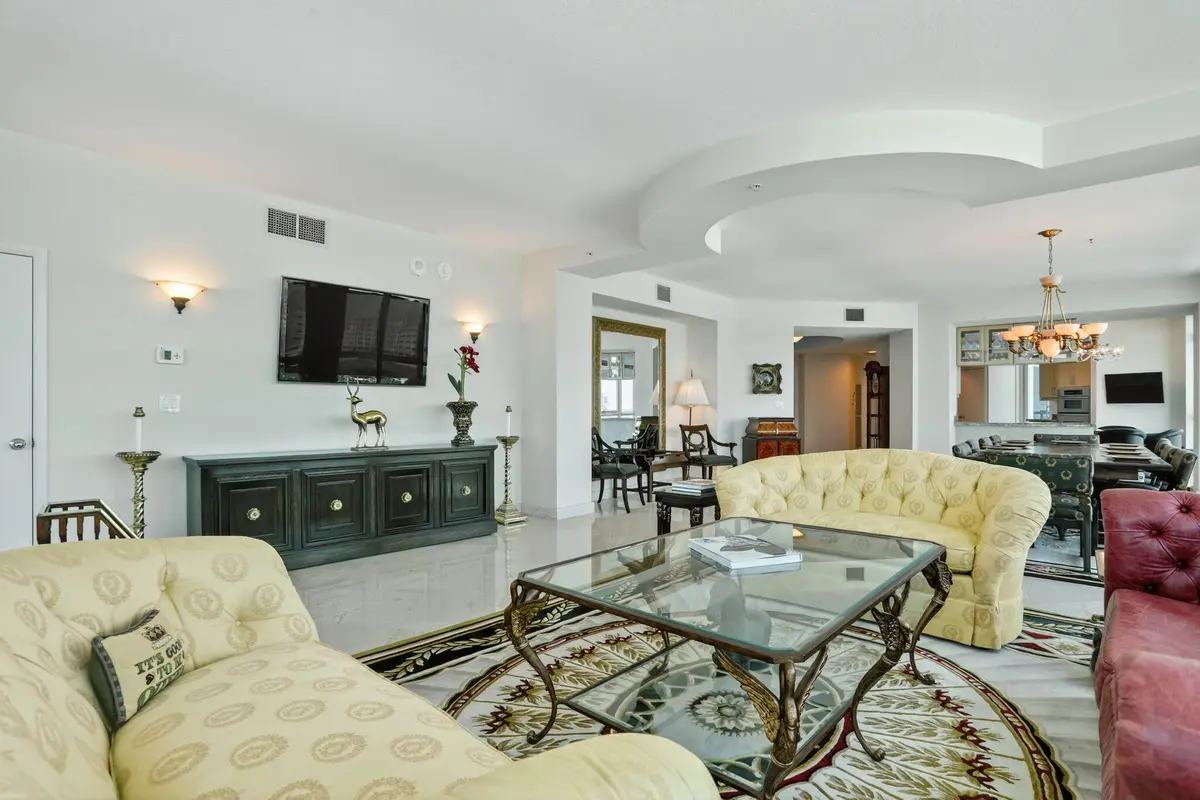 Living Area at 1430 S OCEAN Boulevard 10-A, Lauderdale-By-The-Sea