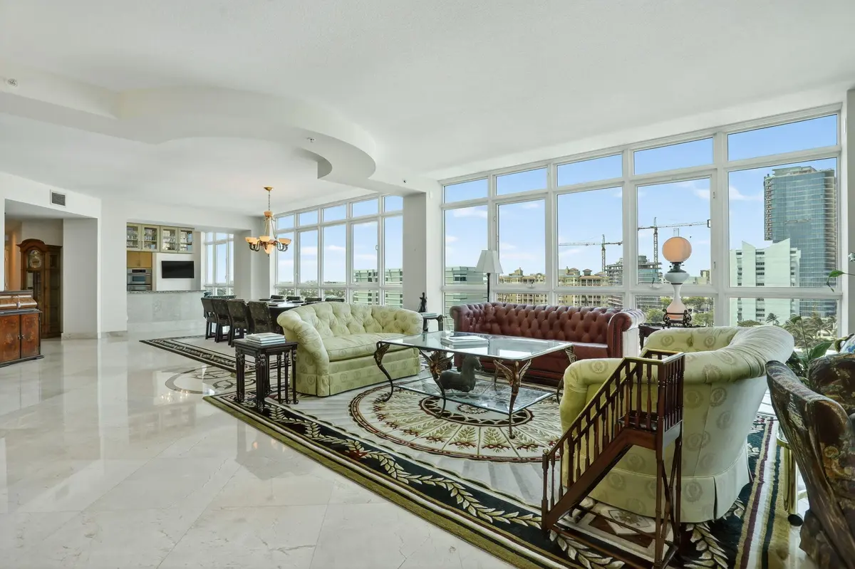 Marble Flooring Throughout at 1430 S OCEAN Boulevard 10-A, Lauderdale-By-The-Sea