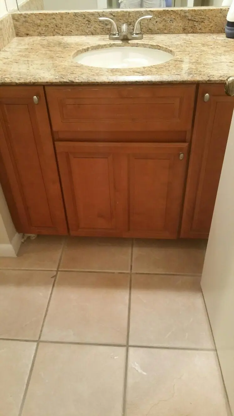 Guest Bathroom Vanity at 102 Heritage Way, West Palm Beach