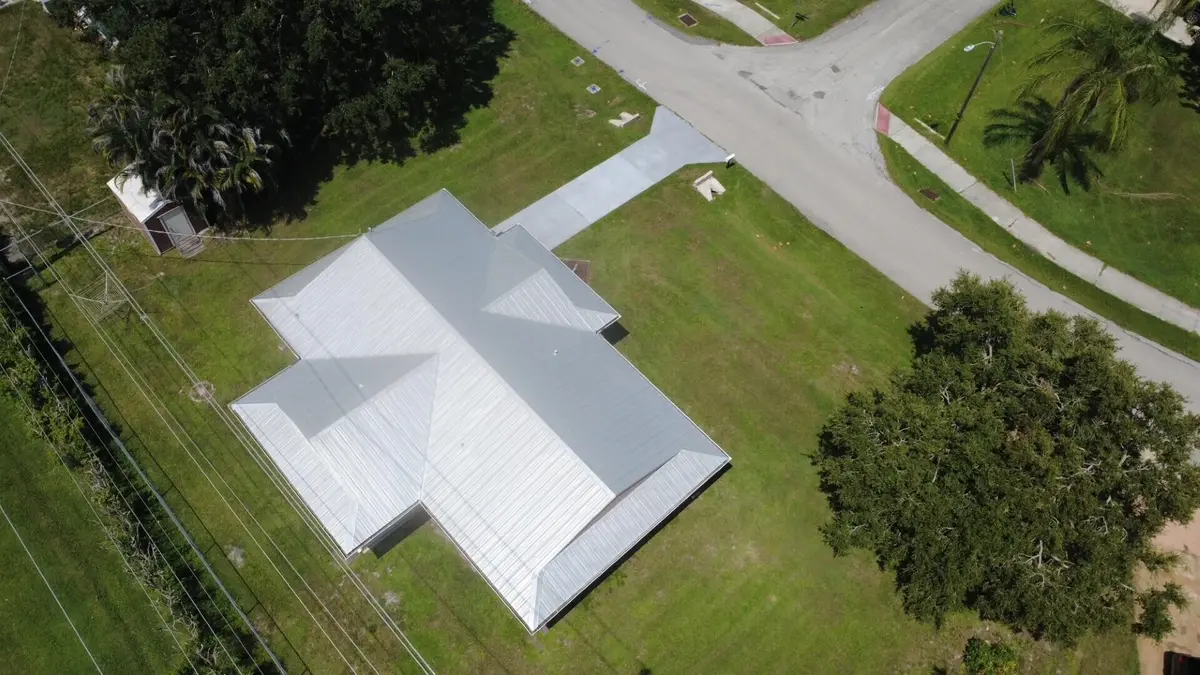 aerial at 5572 SE CABLE Drive, Stuart