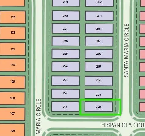 270 map at 4484 Santa Maria Circle 270 Ascent, Vero Beach