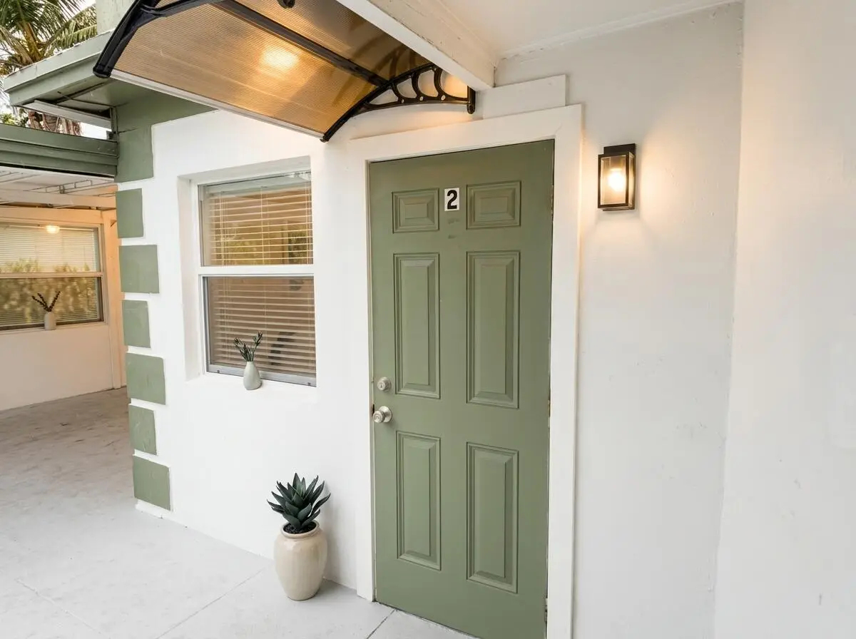 Front Door at 825 TRUMAN Street 2, Lake Worth Beach