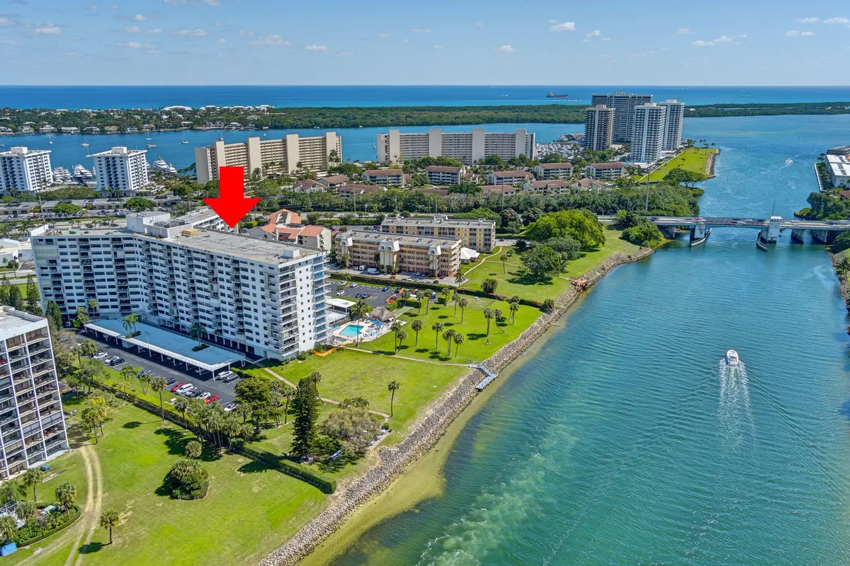 Aerial View at 336 Golfview Road PH09, North Palm Beach