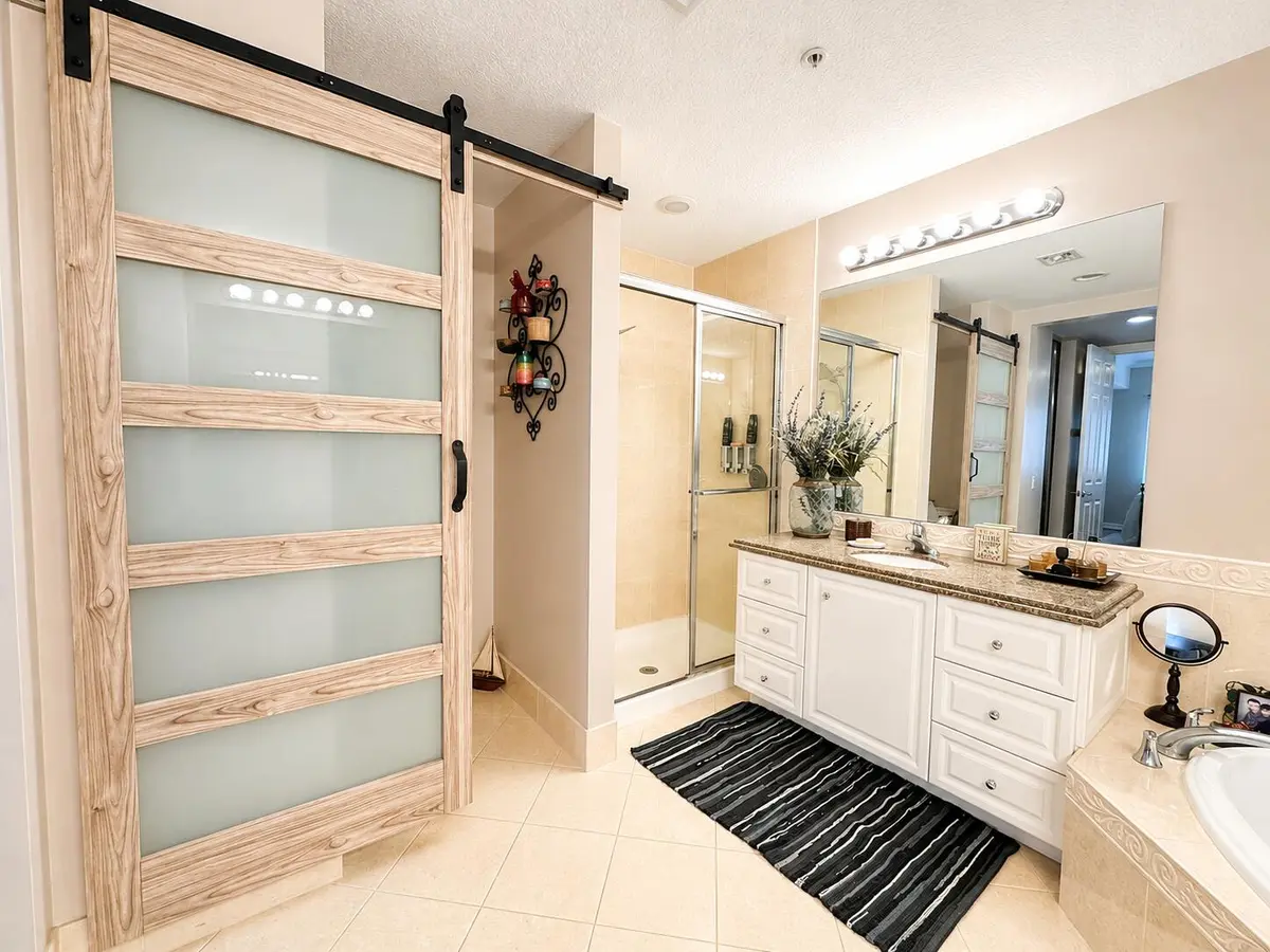Master Bathroom 1 at 37 HARBOUR ISLE Drive 101, Fort Pierce
