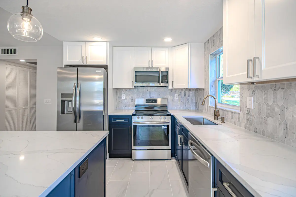 Kitchen at 13 Northampton A, West Palm Beach