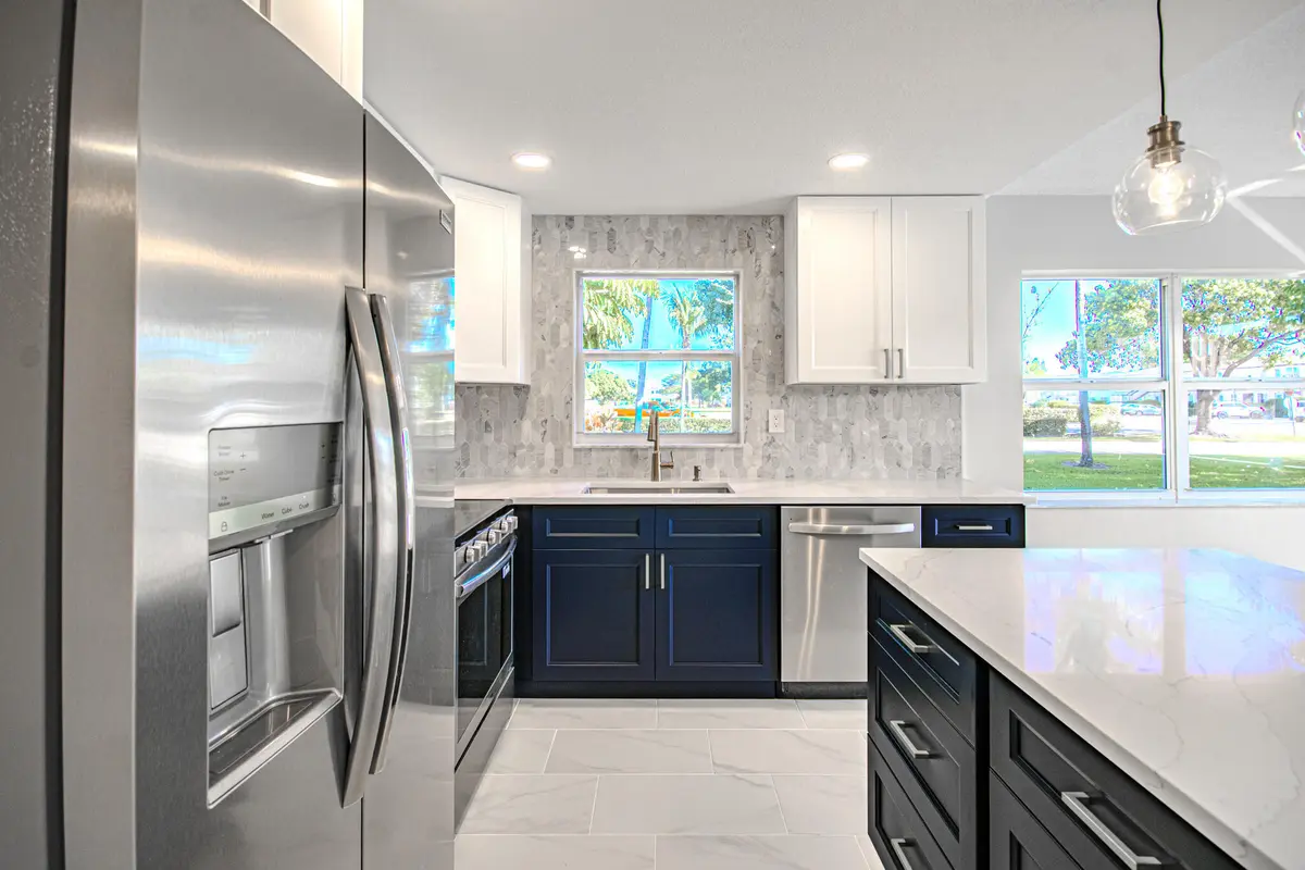 Kitchen at 13 Northampton A, West Palm Beach
