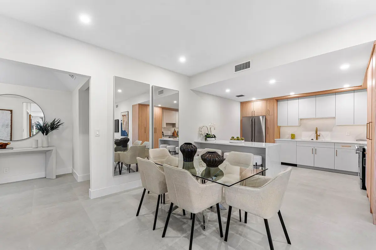 Dining Area / Kitchen at 5160 Lake Catalina Drive C, Boca Raton