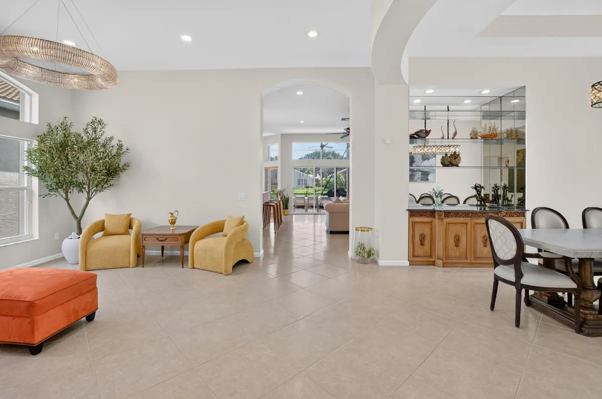 LIVING ROOM/DINING ROOM at 13048 ISABELLA Terrace, Delray Beach