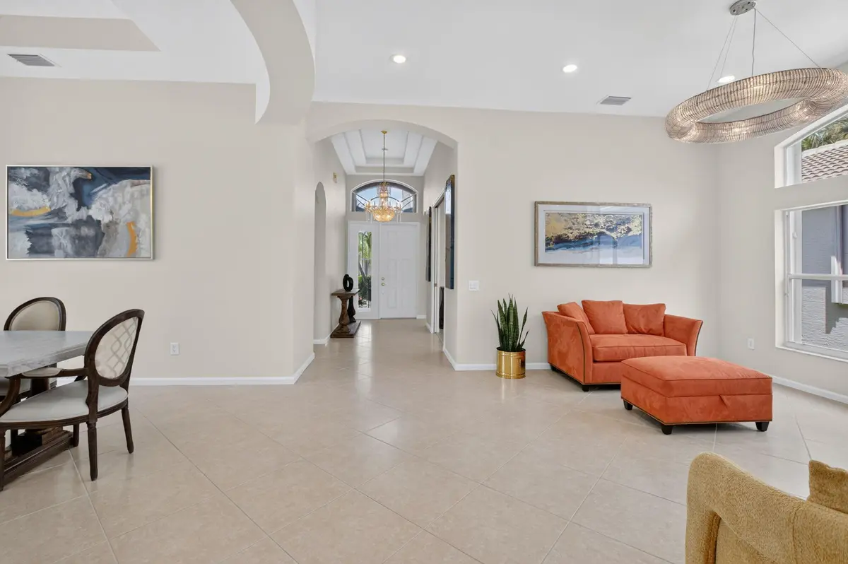 LIVING ROOM/DINING ROOM at 13048 ISABELLA Terrace, Delray Beach