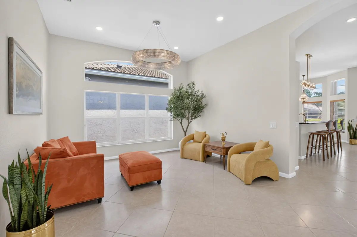 LIVING ROOM at 13048 ISABELLA Terrace, Delray Beach