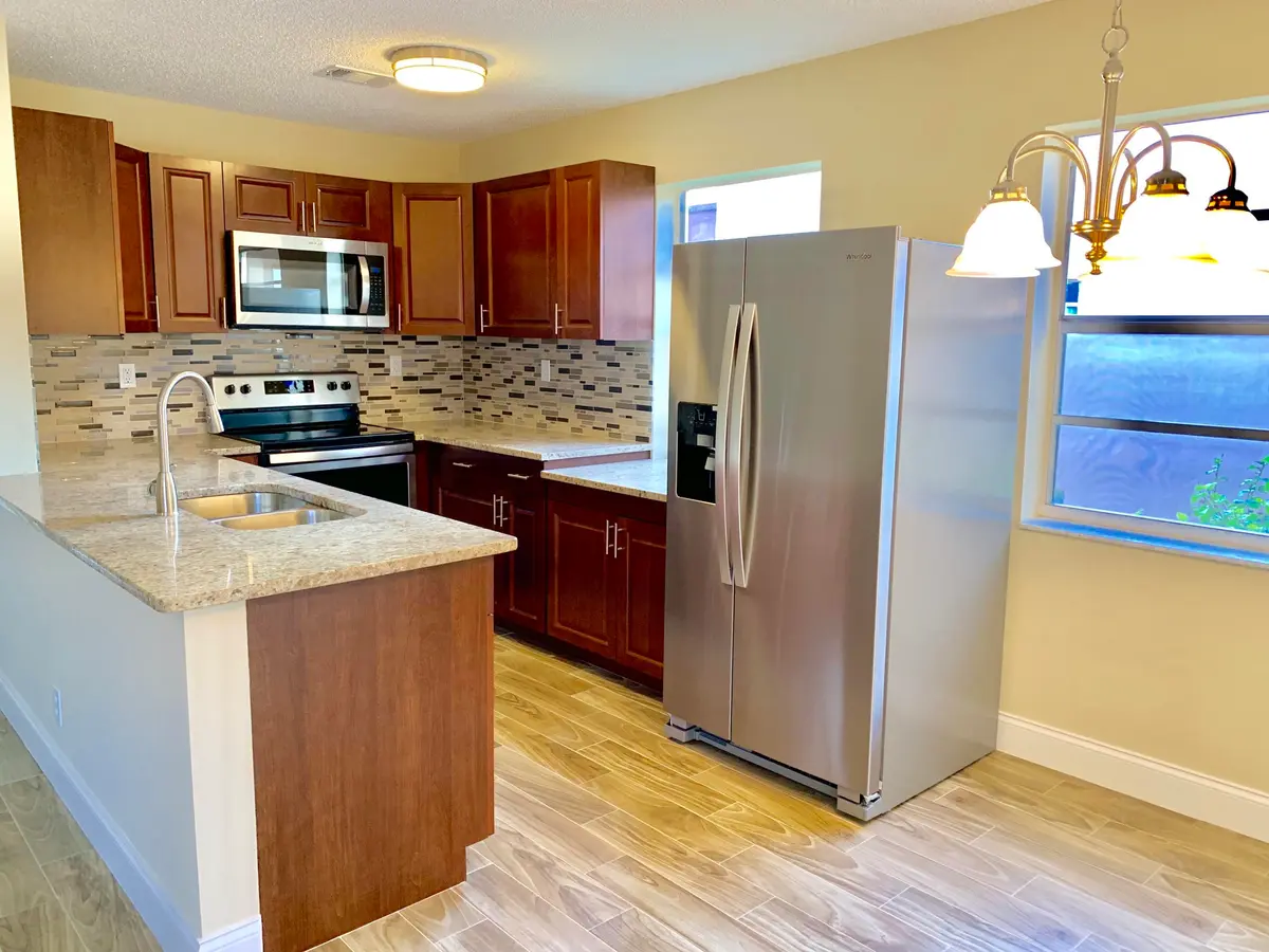 Kitchen at 89 Normandy B, Delray Beach