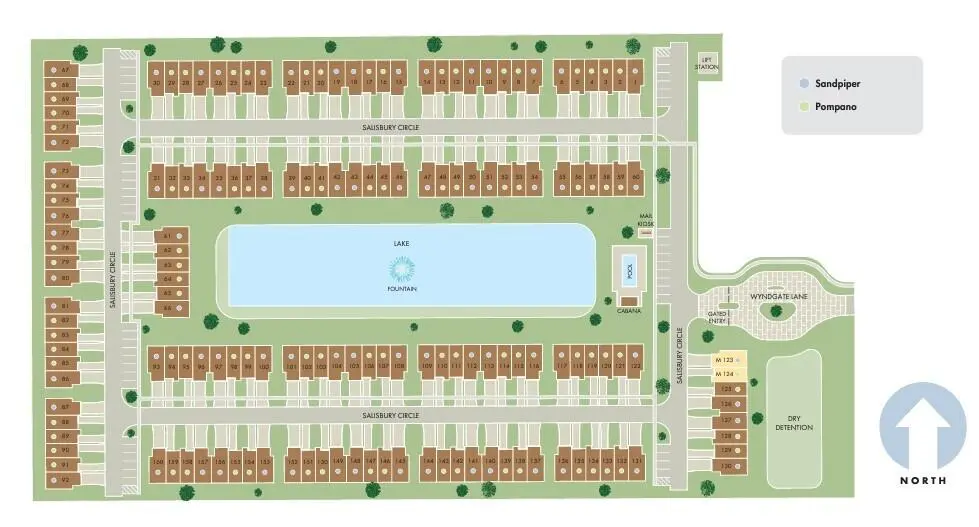 Site Map at 650 SALISBURY Circle, Fort Pierce